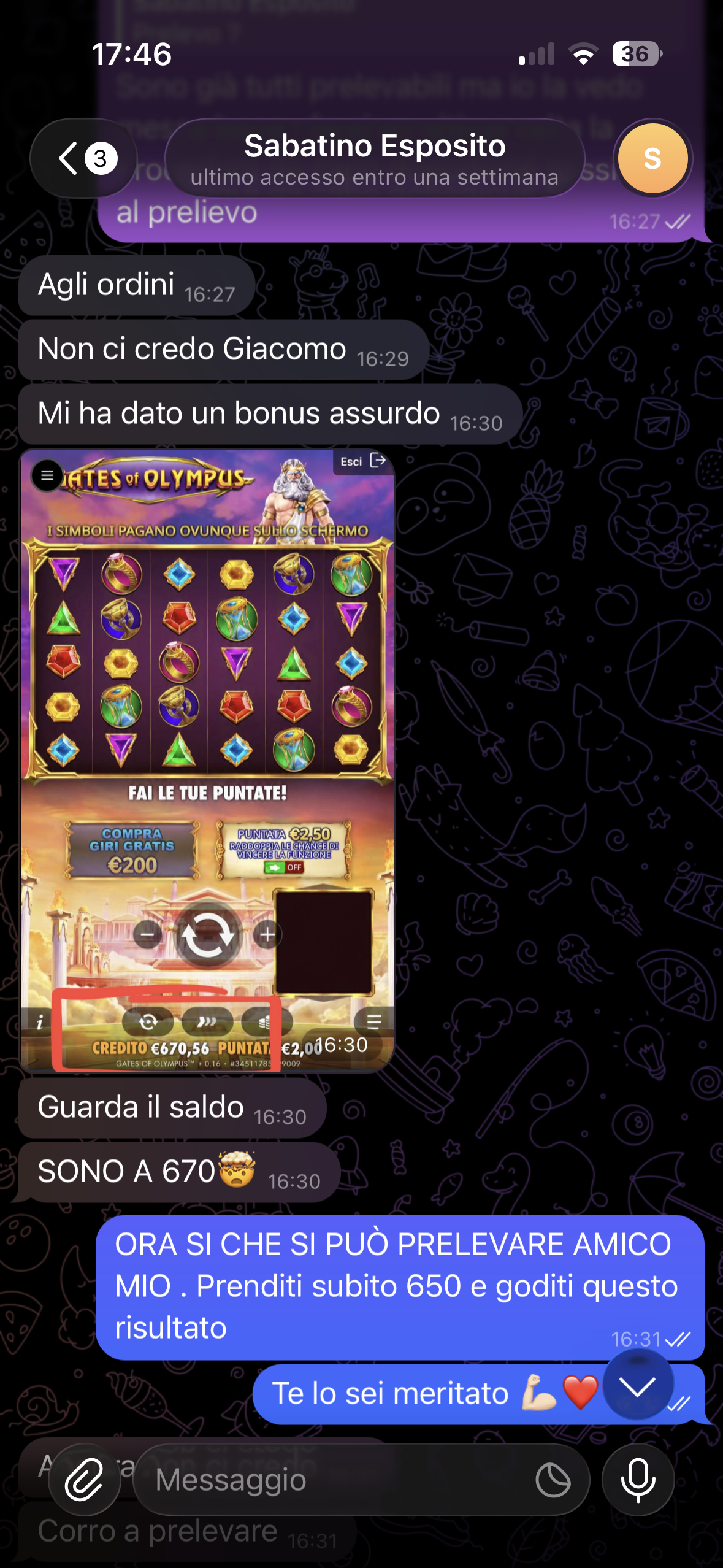 Caso studio, fase 3: dati personali e contenuti espliciti oscurati